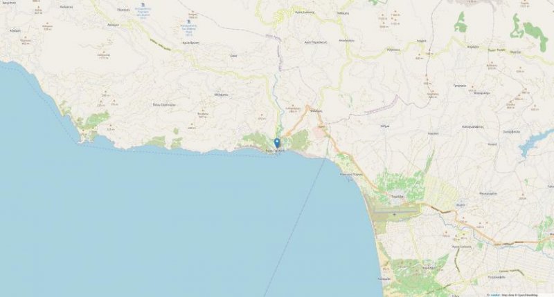 Agia Galini Einzigartiges Baugrundstück mit Baugenehmigung mit Meerblick in Agia Galini, Kreta Grundstück kaufen